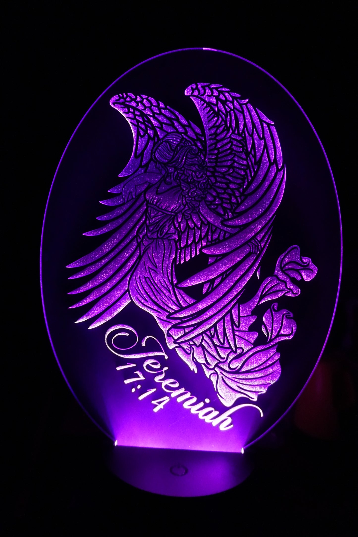 Acrylic Lighted Designs with LED Base