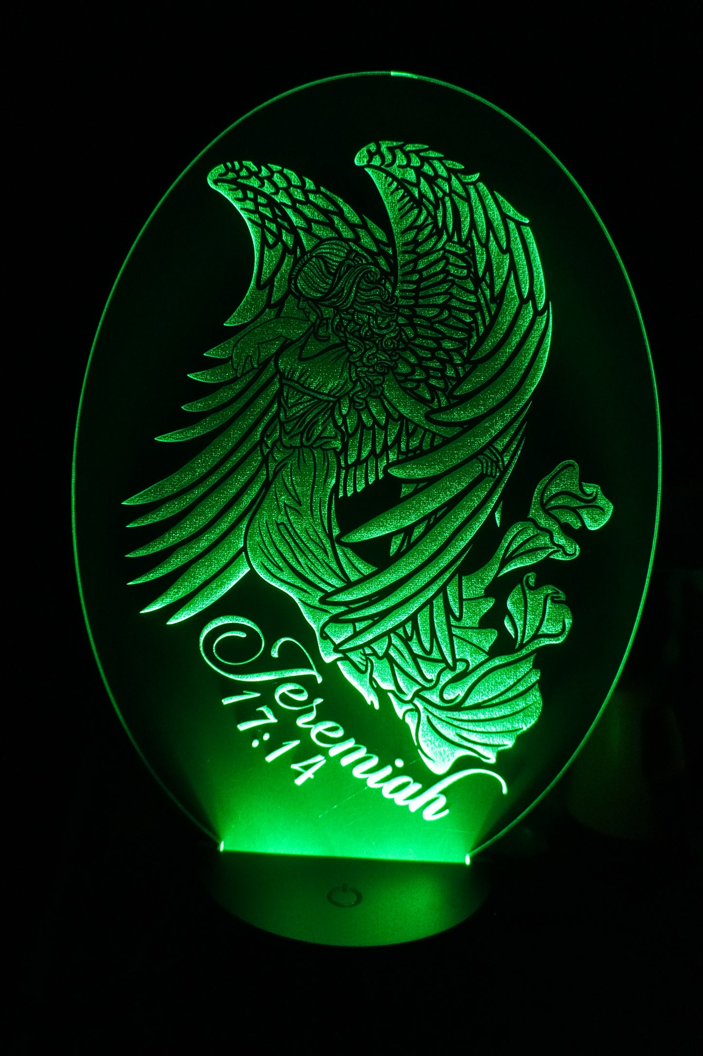 Acrylic Lighted Designs with LED Base