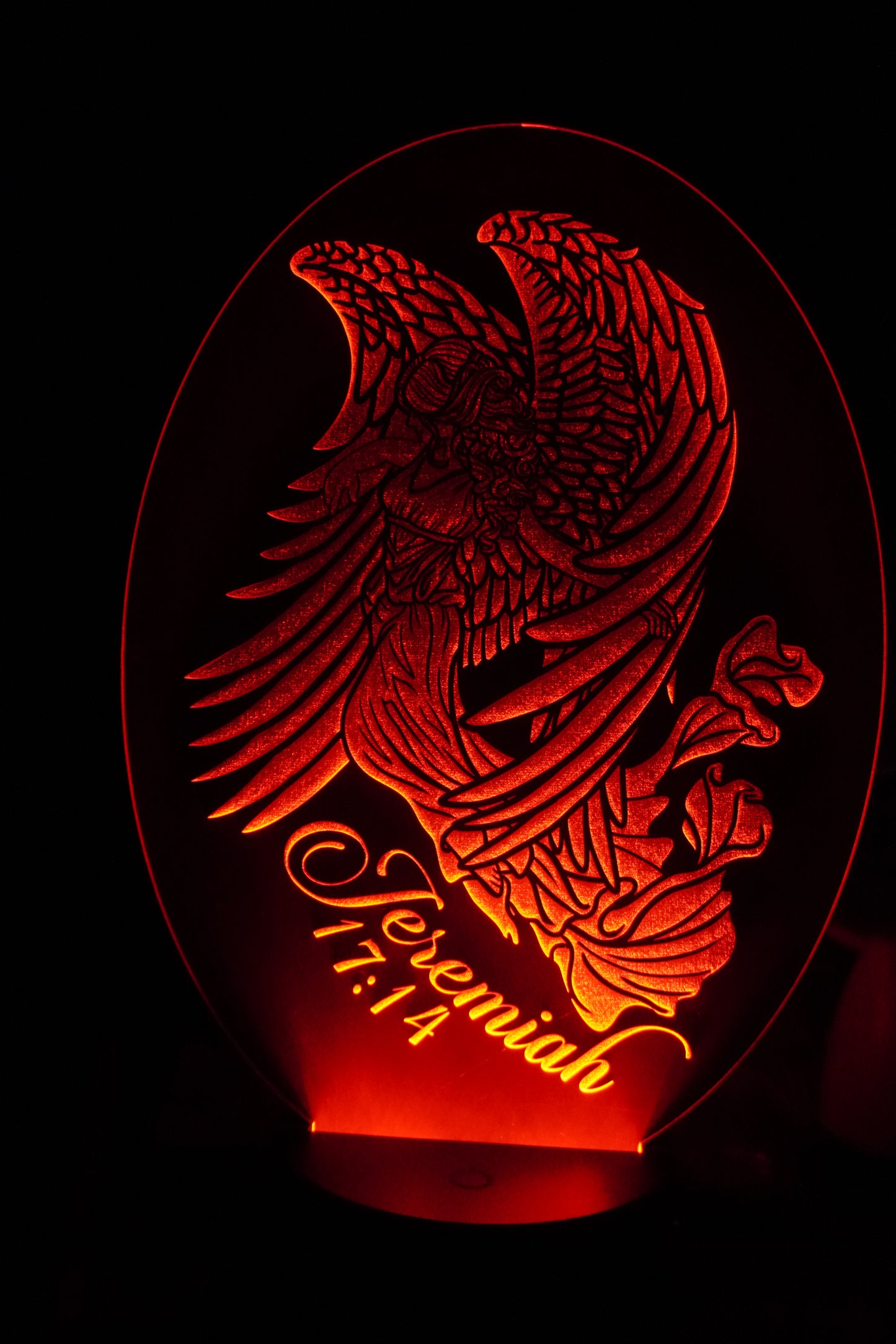 Acrylic Lighted Designs with LED Base