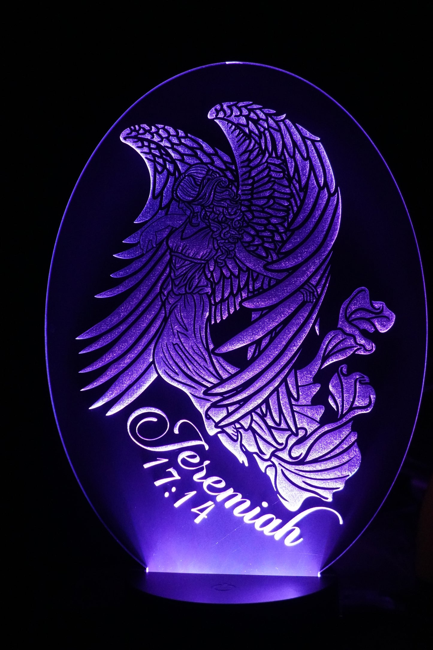 Acrylic Lighted Designs with LED Base