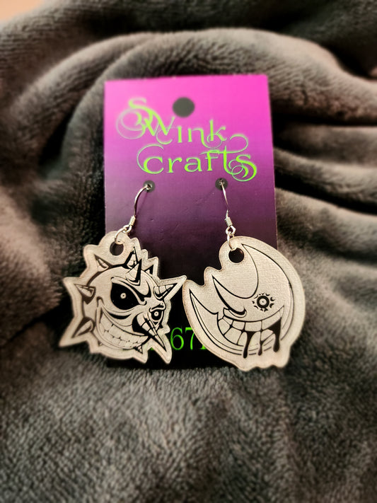 Soul Sun & Moon Earrings